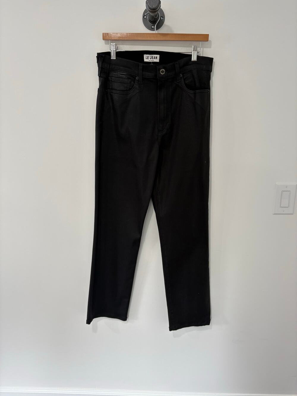 Le Jean High Rise Sabine Straight Jeans Size 30